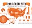 American Facts Pizza Infographic